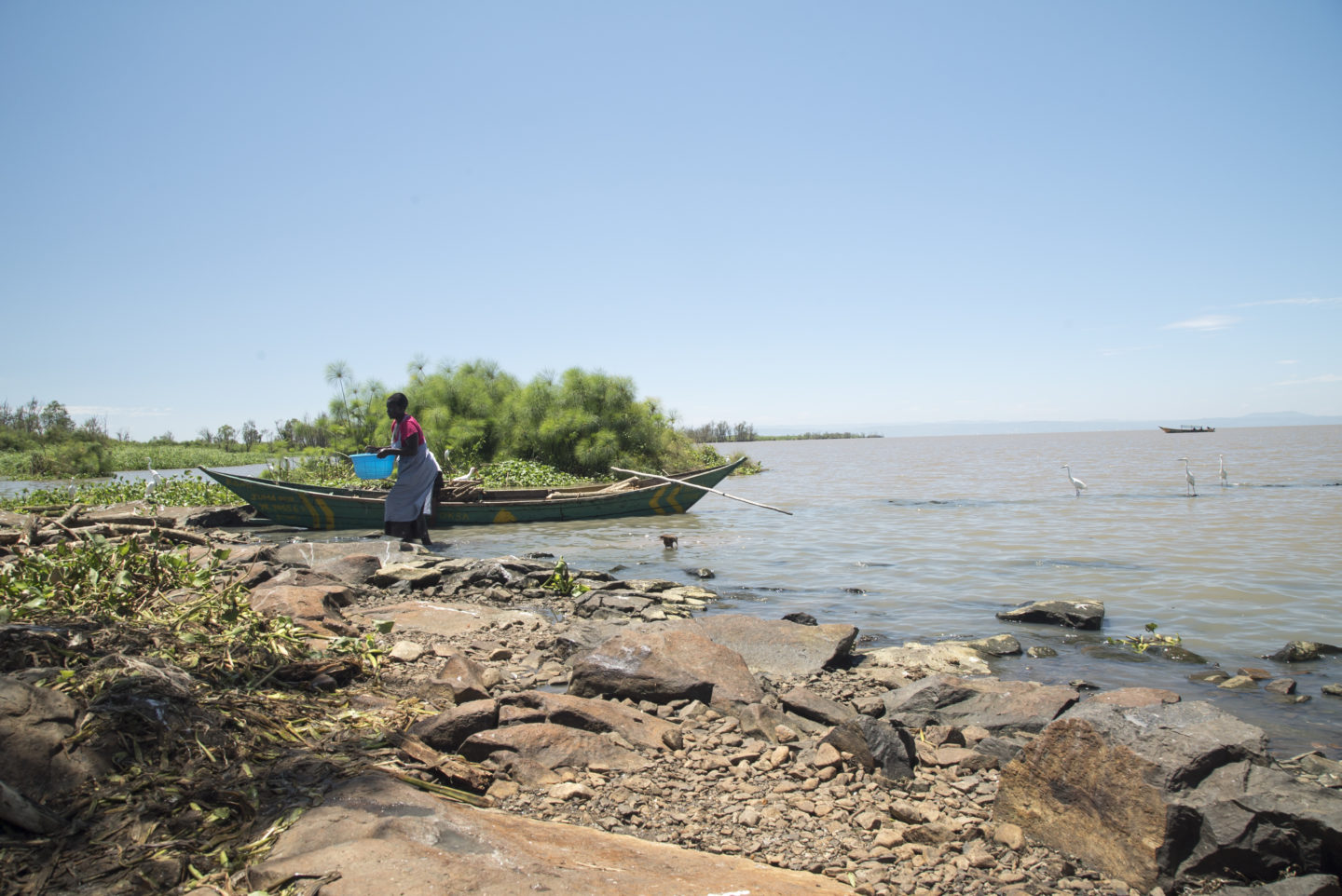 A Woman Carries Water, by Peter Kapuscinski / World Bank, licensed under <a href='https://creativecommons.org/licenses/by-nc-nd/2.0/'>CC BY-NC-ND 2.0</a>