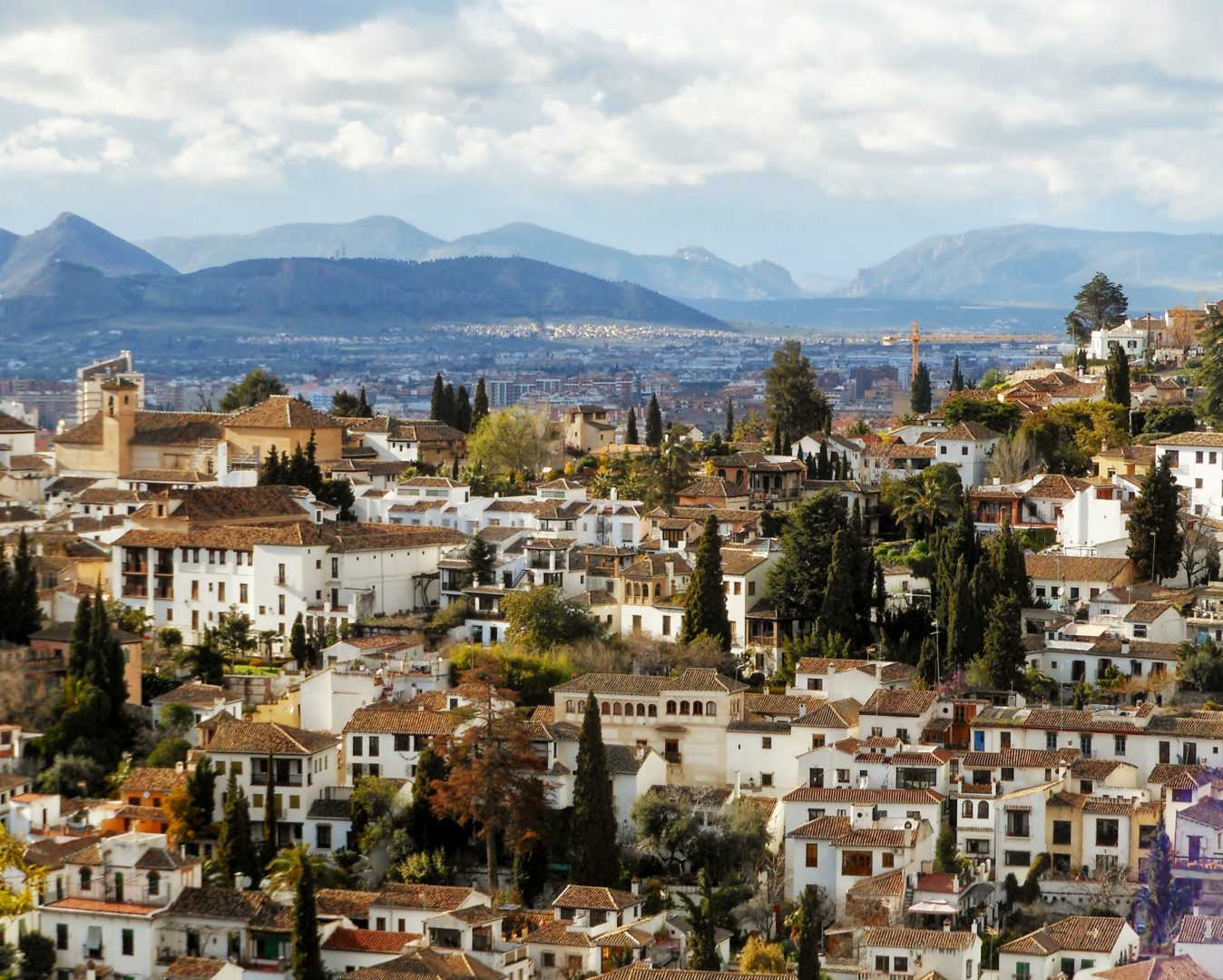 View from the Alhambra, Granada, Spain, courtesy of Erin Nicole Baldwin