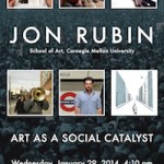 Jon Rubin event poster