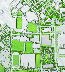 Image depicting the Athletics neighborhood as described on the page