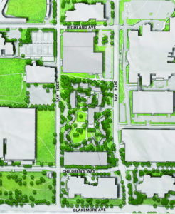 Image depicting the Highland neighborhood as described on the page