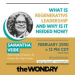 Samantha Veide – regenerative leadership