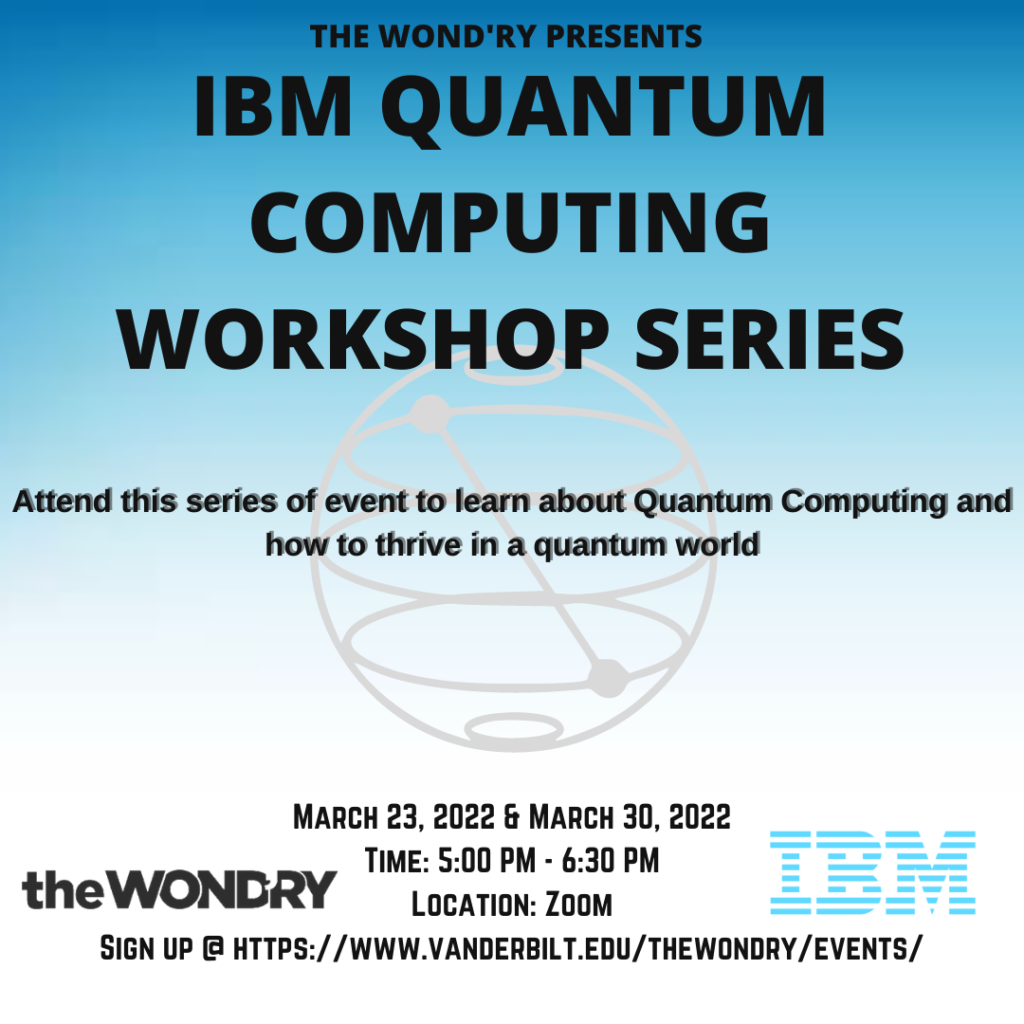 IBM Quantum Computing Workshop Series Social - the Wond'ry the Wond'ry ...