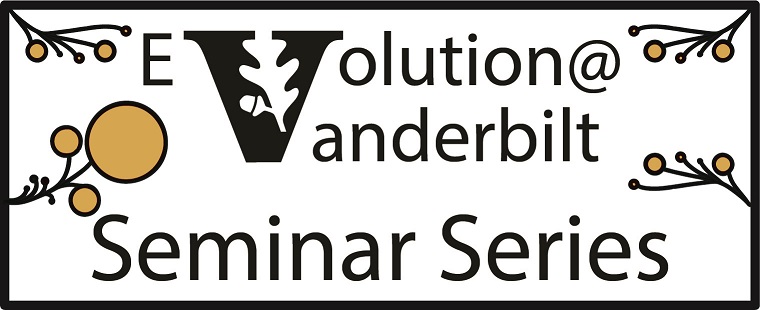 Evolution @ Vanderbilt logo including the words "Seminar Series"
