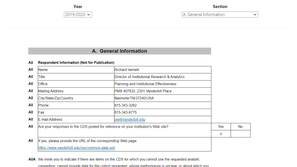 Students Data Office of Data and Strategic Analytics (DSA