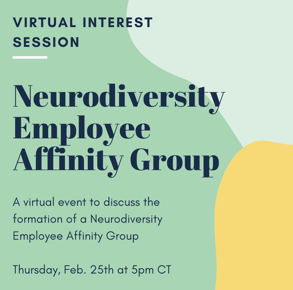 Interest session for neurodivergent Vanderbilt employees, or employees