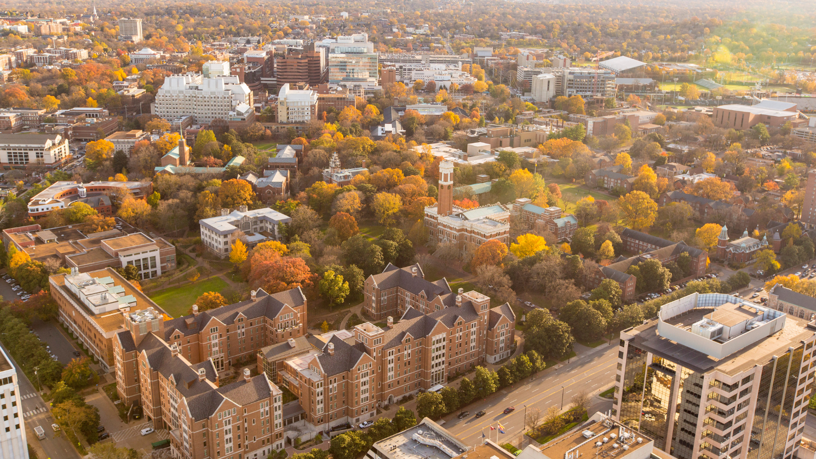 Vanderbilt Campus in Fall