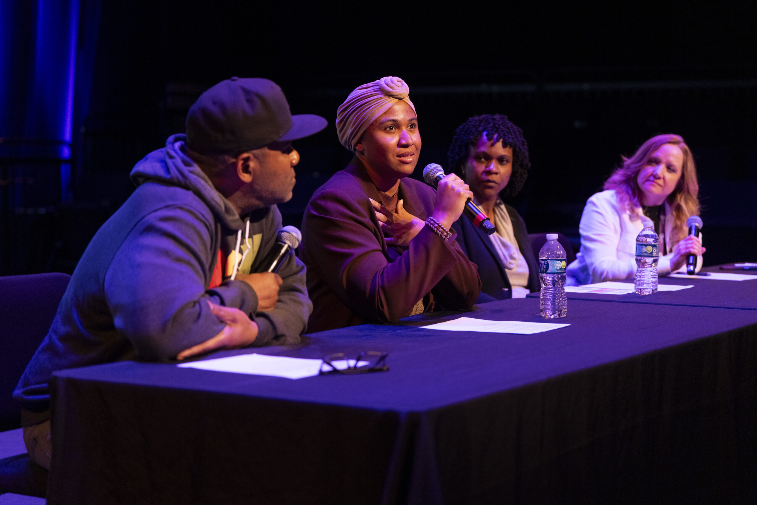 Elliot Winston Robinson, Maya Antoinette Riley, Yolanda Pierce, and Kristin Horsley