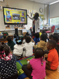 students in the classroom at Ida B. Wells Elementary