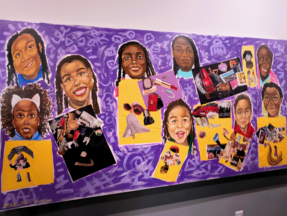 mural by Elisheba Mrozik and students from Salama Urban Ministries