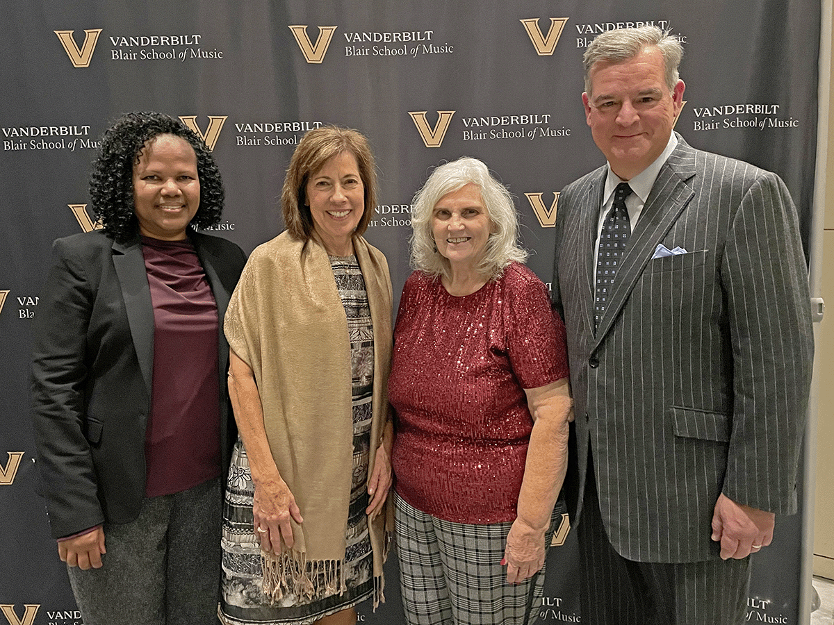 Chandra Allison, Norma Clippard, Carole Mackey and Nathan Green