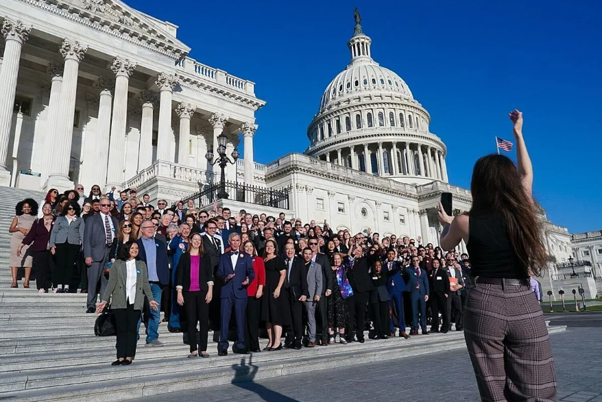 The Planetary Society and nearly 300 advocates from across the country gathered to urge Congress to protect federal science funding. (The Planetary Society)