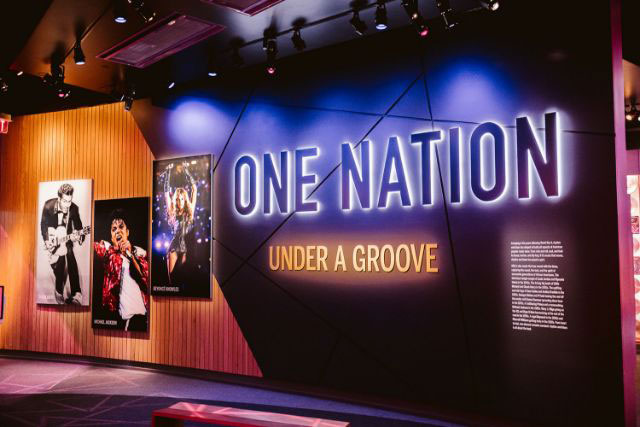 One Nation Under a Groove exhibit at the National Museum of African American Music