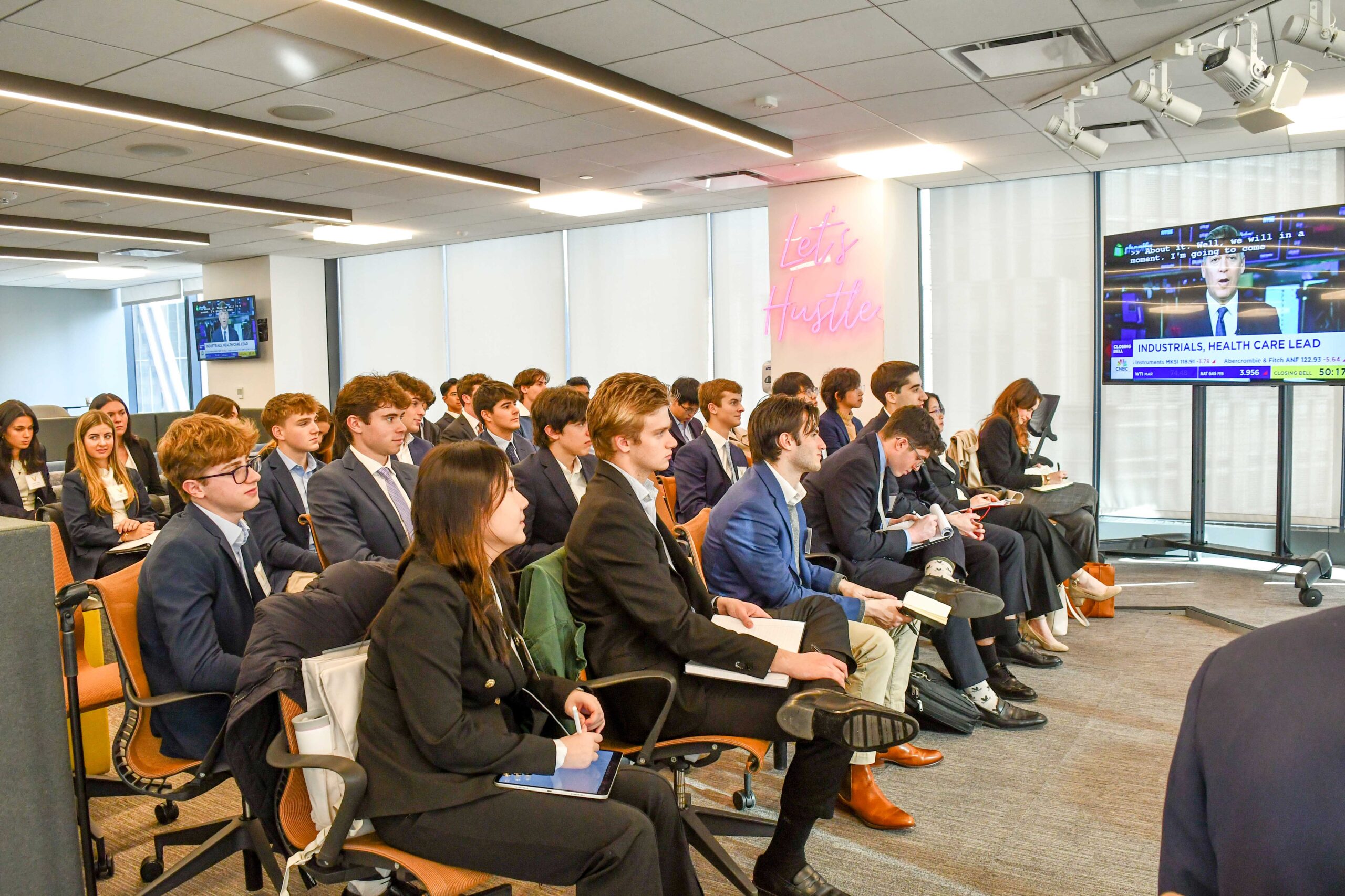 students on wall street