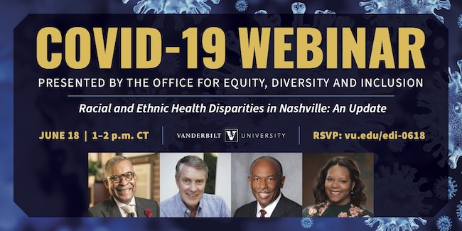 COVID-19 Webinar: Racial and ethnic health disparities in Nashville: An Update