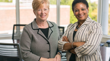 If you’re in a job transition (or want to be), Lacy Nelson, MEd’89 (left), and Sylvia Boyd can help. The two provide insight, ideas and career coaching for Owen alumni.
