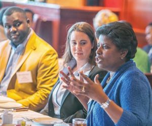 Belinda Grant-Anderson is a past member of Owen’s Alumni Board and a current Board of Visitors member. In 2013, she was the keynote speaker at the school’s Diversity Symposium.