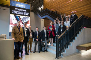 Vanderbilt Business students visit the HD Supply office during the 2018 Corporate Strategy Trek