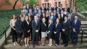 This is a group photo of the MAcc Class of 2020.