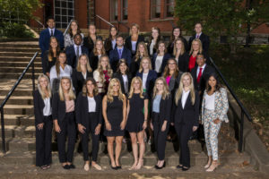 This is a group photo of the Master of Marketing Class of 2020