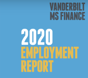 MS Finance Employment Report