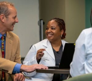 Master of Management in Health Care Admission: photo of MMHC students