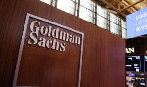 Pictured: Goldman Sachs logo