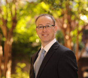 Pictured: Professor Joshua T. White in his Vanderbilt Business headshot.