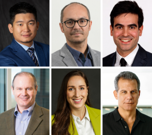 Pictured: The 6 new full-time faculty members for Vanderbilt Business are pictured. The photos are a curation of headshots. The top row from left to right: Bin Li, Sina Moghadas Khorasani, Antoine Feylessoufi. The bottom row from left to right: Gary Kimball, Anna Helmke, Richard Florida.