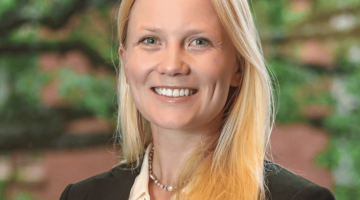 Pictured: In a Vanderbilt Business headshot, Celina Sattelkau (MS Finance'24) is shown.