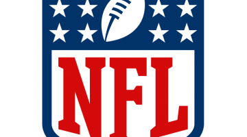 Pictured: NFL Logo on a white background