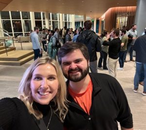 Pictured: Student body President Max Hackenbrack (right) and Executive Vice President Emma Hicks (left)