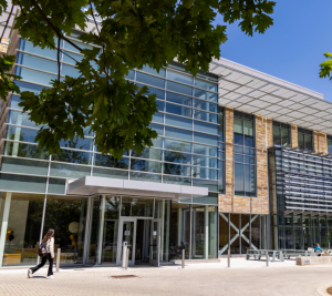 Pictured: From the exterior, Vanderbilt Business' Management Hall