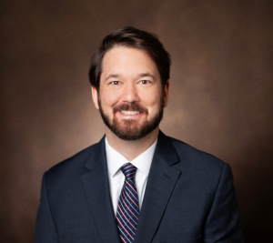 Pictured: Headshot of Patrick Ford, Program Director, Pharmacy Regulatory Compliance and Policy, Vanderbilt University Medical Center