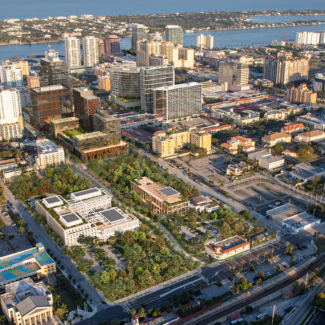 Picutred: Vanderbilt University, Palm Beach renderings.