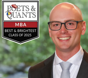 Pictured: Robert Rickard, Vanderbilt Business, P&Q Best and Brightest