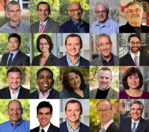 Pictured: A collage of Vanderbilt Business faculty members.