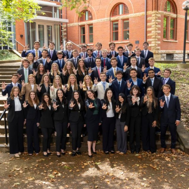 Pictured: Group photo of the Vanderbilt MAcc Class of 2026