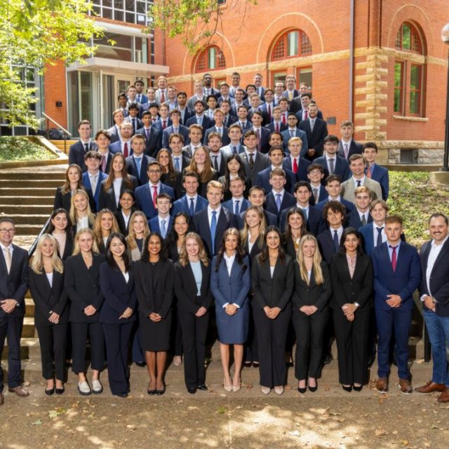 Pictured: Group photo of the Vanderbilt MS Finance Class of 2026