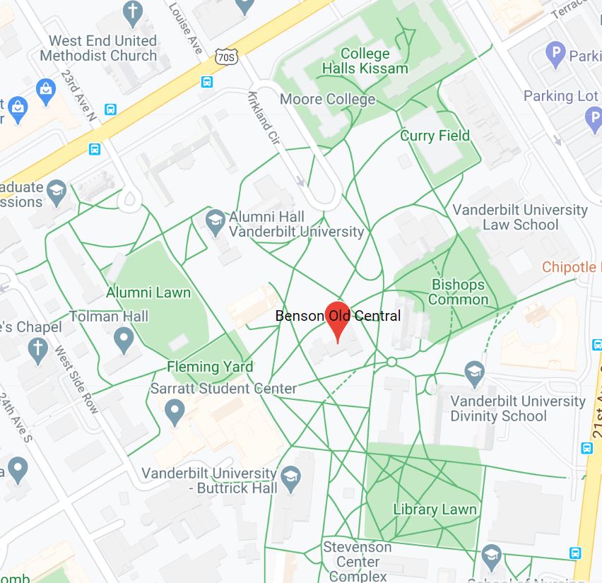 Contact Us Department of English Vanderbilt University