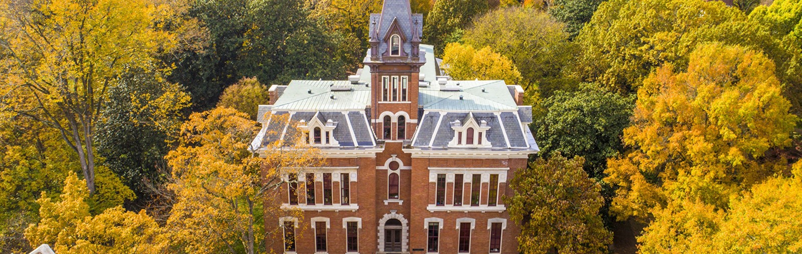 Aerial View on Benson Hall