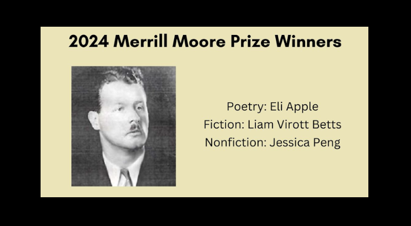 2024 Merrill Moore Prizewinners Announced