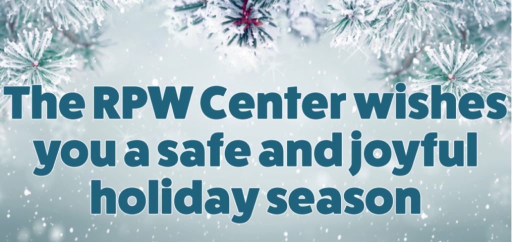 an image wishes our community a safe and joyful holiday season