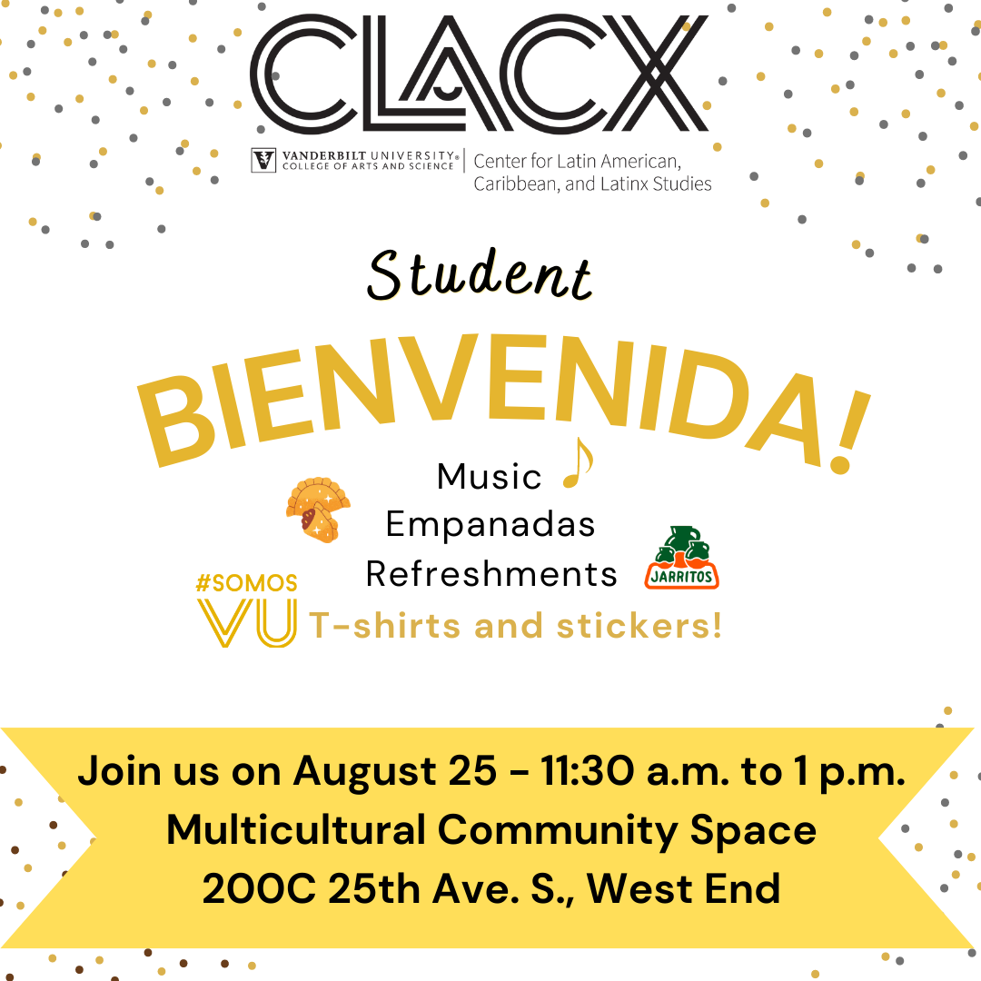 CLACX hosts Student Bienvenida! at the Multicultural Community Space this Friday, Aug. 25.