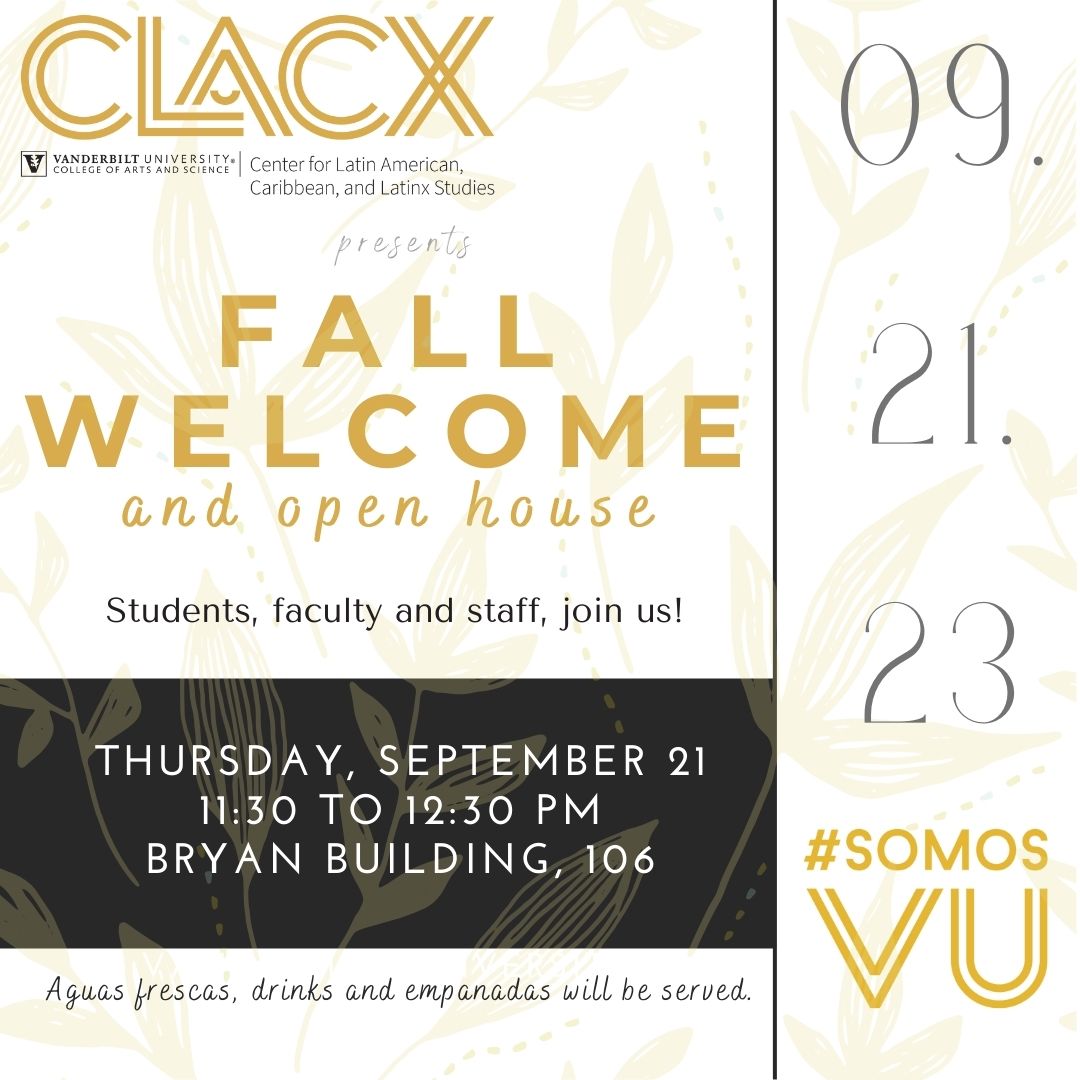 CLACX Fall Welcome and Open House 2023