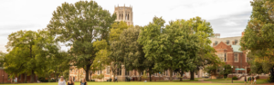 Banner image of buildings and lawn on Vanderbilt's campus