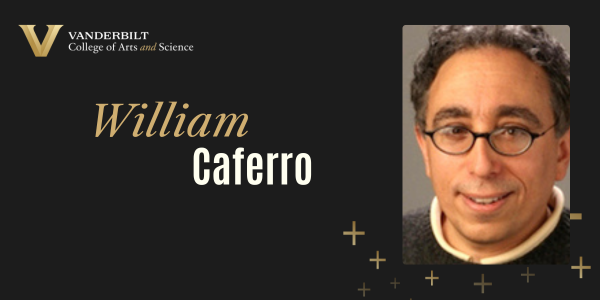 Vanderbilt’s William Caferro elected as Medieval Academy of America Fellow