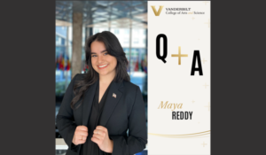 Undergrad Maya Reddy ’24 wins the Department of Defense Science, Mathematics, and Research for Transformation (SMART) scholarship