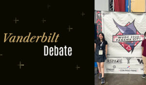 The Vanderbilt Debate Team attends the World Universities Debating Championship in Panama City, Panama