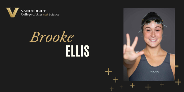 Brooke Ellis, Vanderbilt swimmer, first CSET student to achieve highest honors
